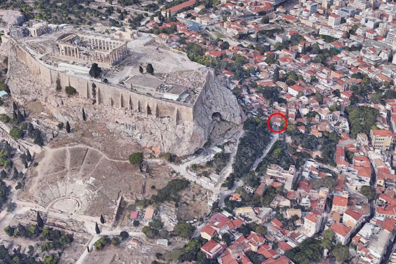 Апартаменты In The Shadow Of Acropolis Афины Экстерьер фото